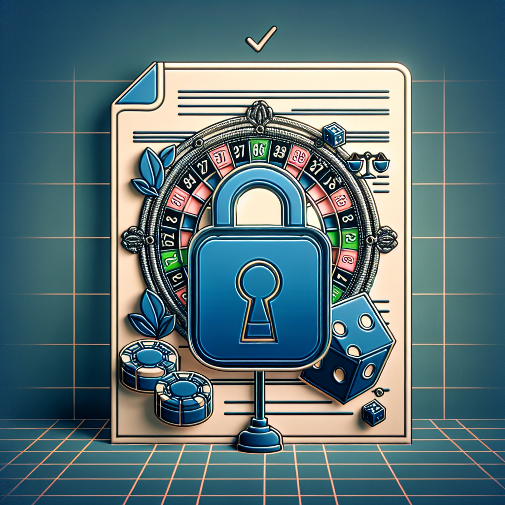 a importância da licença para jogos de azar seguros