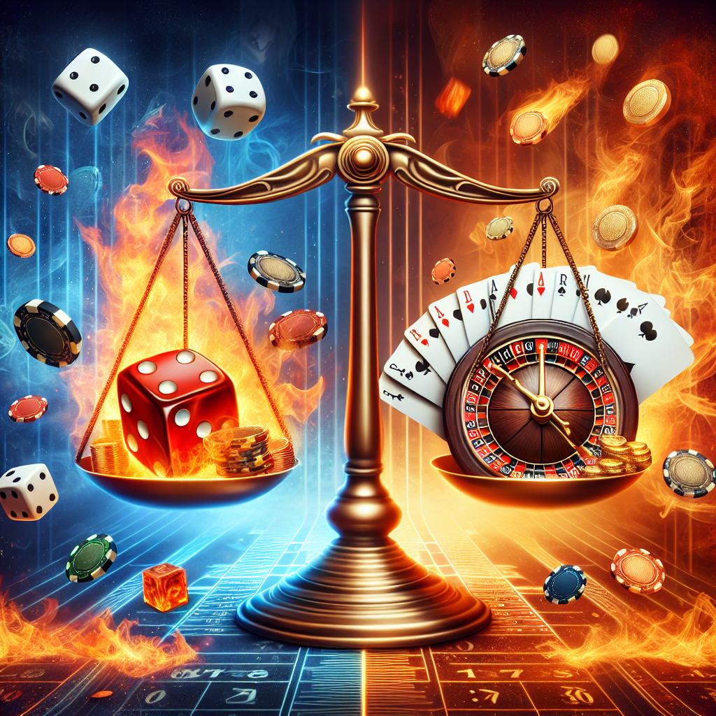 Os riscos e recompensas dos jogos de azar online
