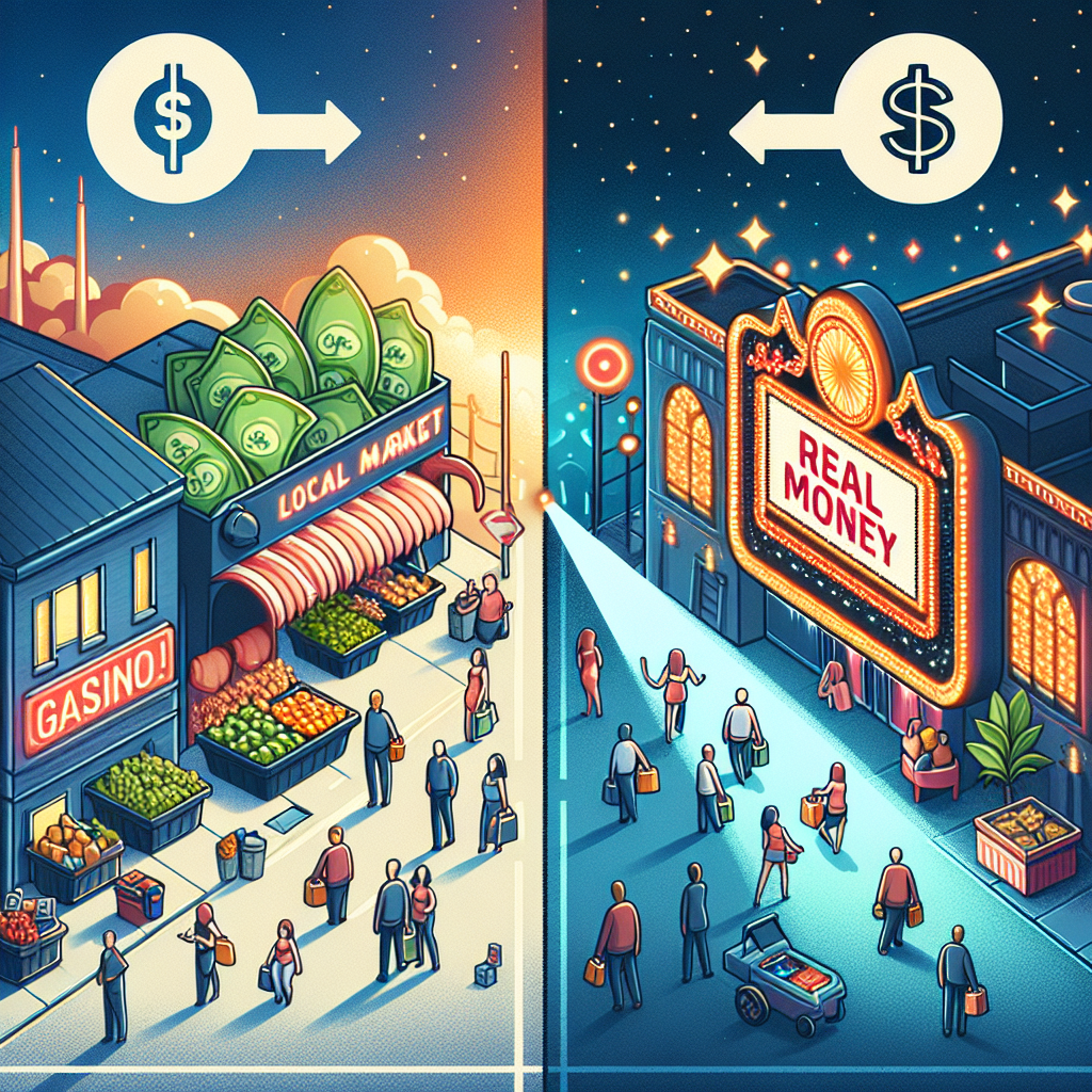 O impacto dos jogos de azar com dinheiro real na economia local