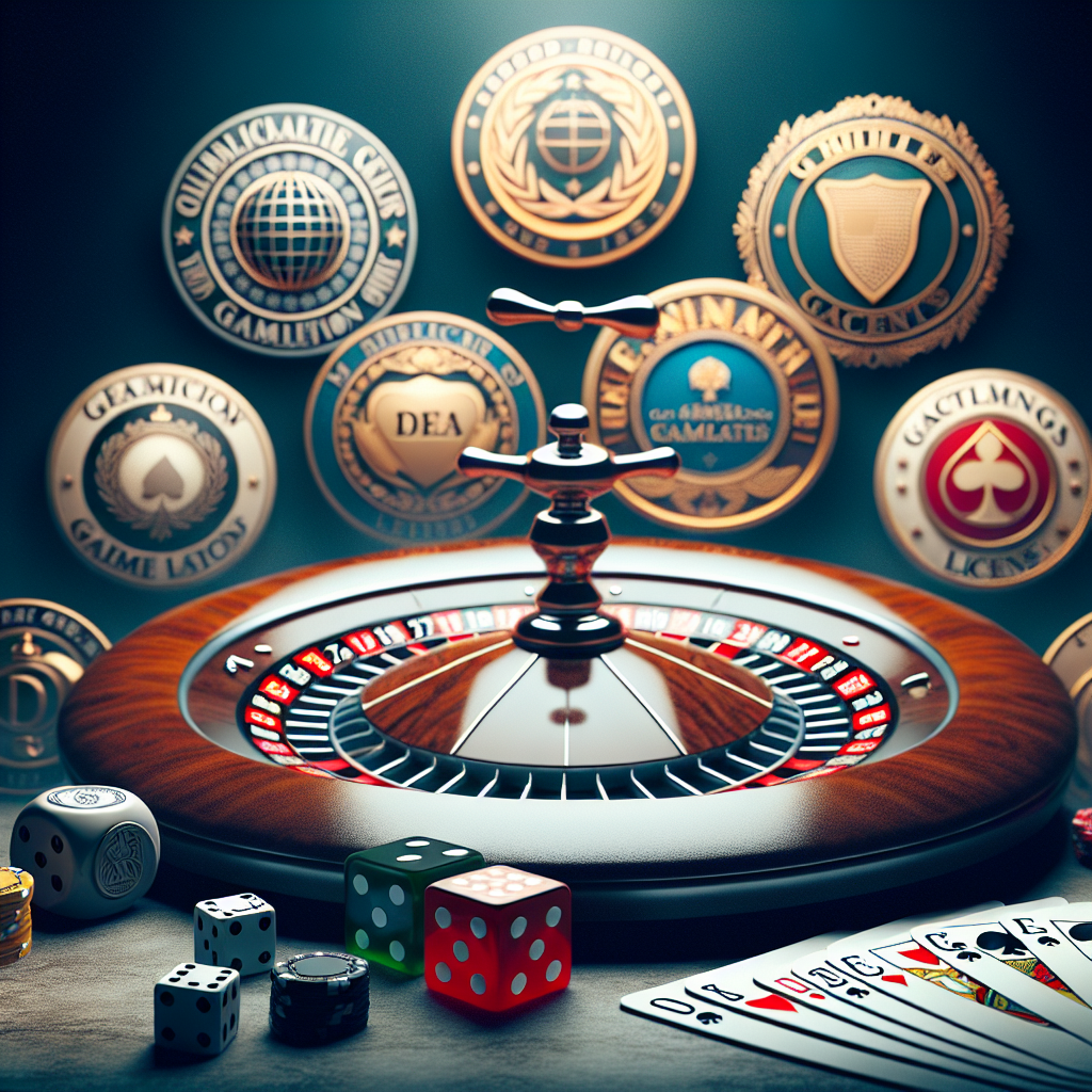 jogos de azar confiáveis e suas licenças