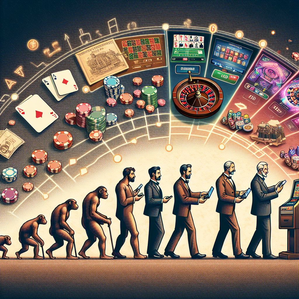 a evolução dos jogos de azar online confiáveis