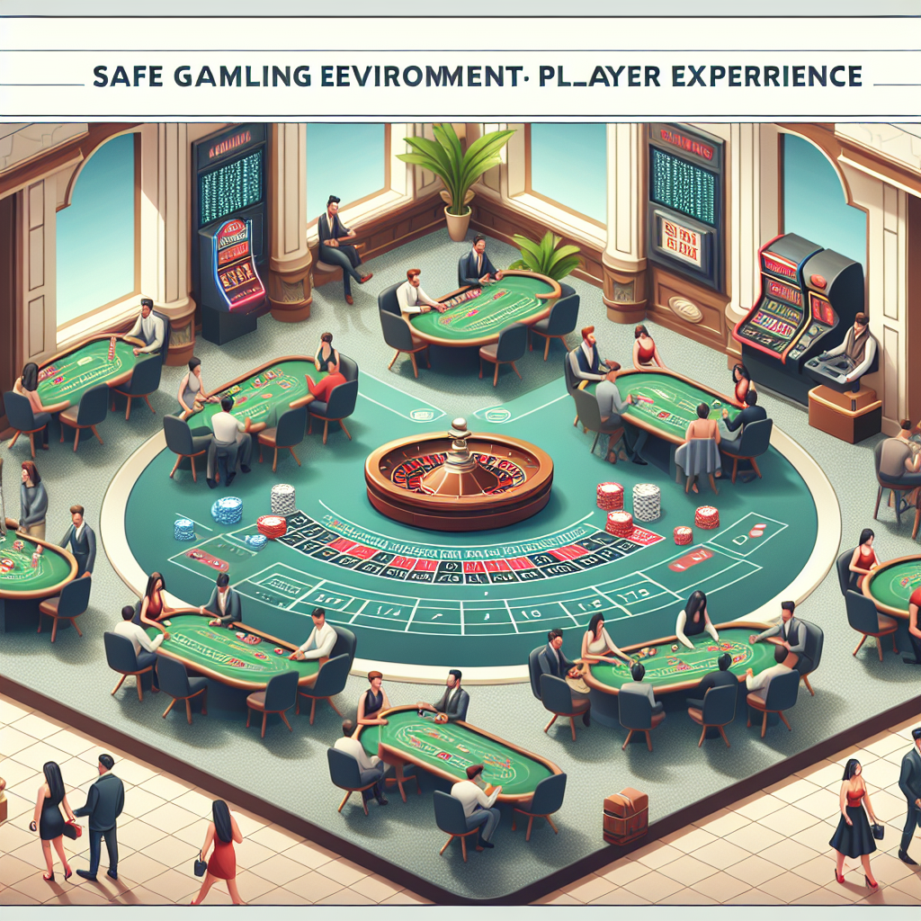a experiência do jogador em ambientes seguros de jogos de azar